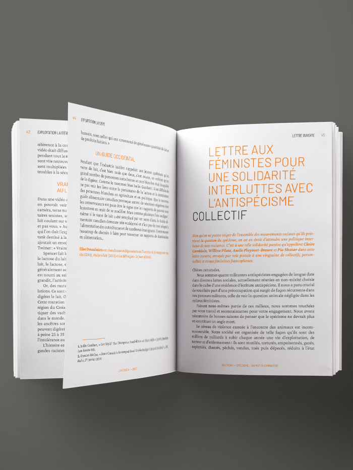 Collectif, Lettre aux féministes pour une solidarité interlutte avec l'antispécisme