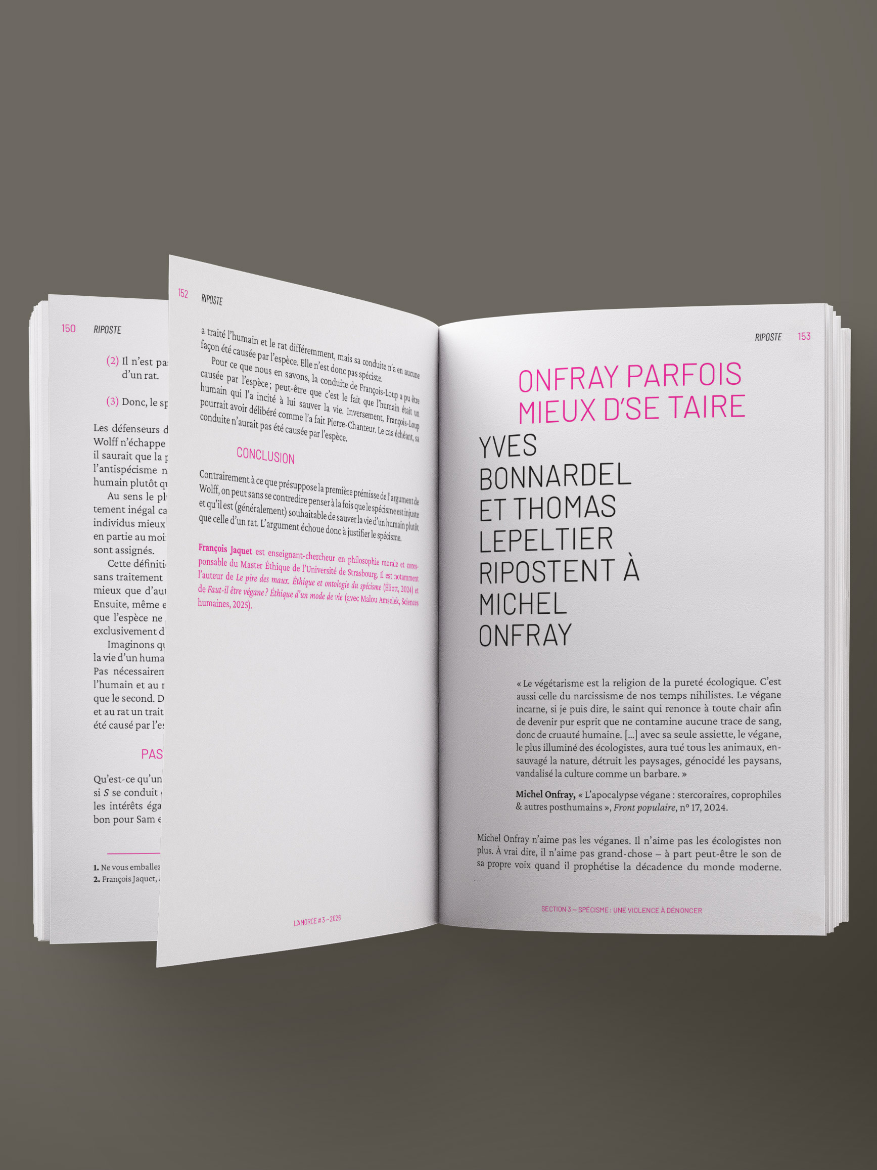 « Onfray parfois mieux d’se taire », Yves Bonnardel et Thomas Lepeltier rispostent à Michel Onfray