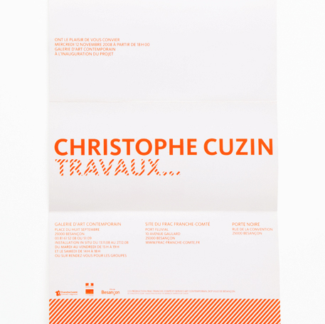 Carton-dpliant exposition C. Cuzin