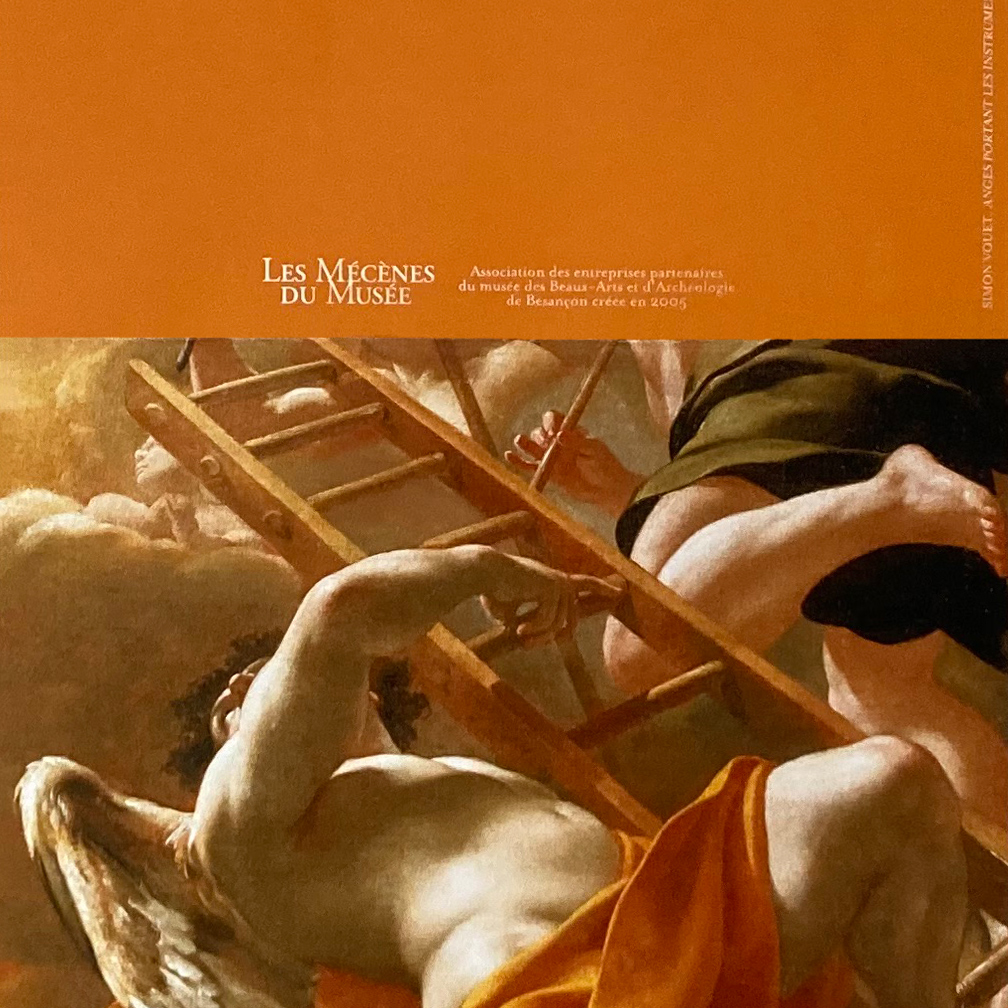 Carte de voeux du Club des Mécènes du musée, recto