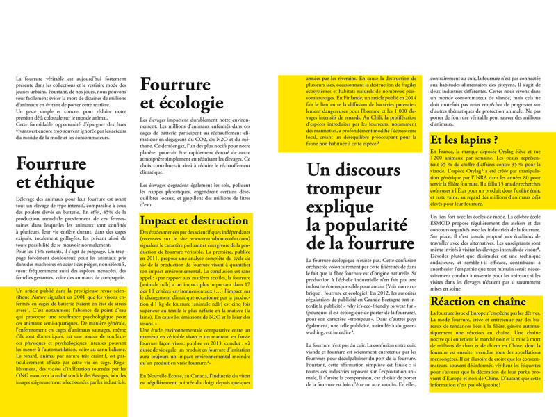 pages 2-3 du dossier, dcryptage du discours