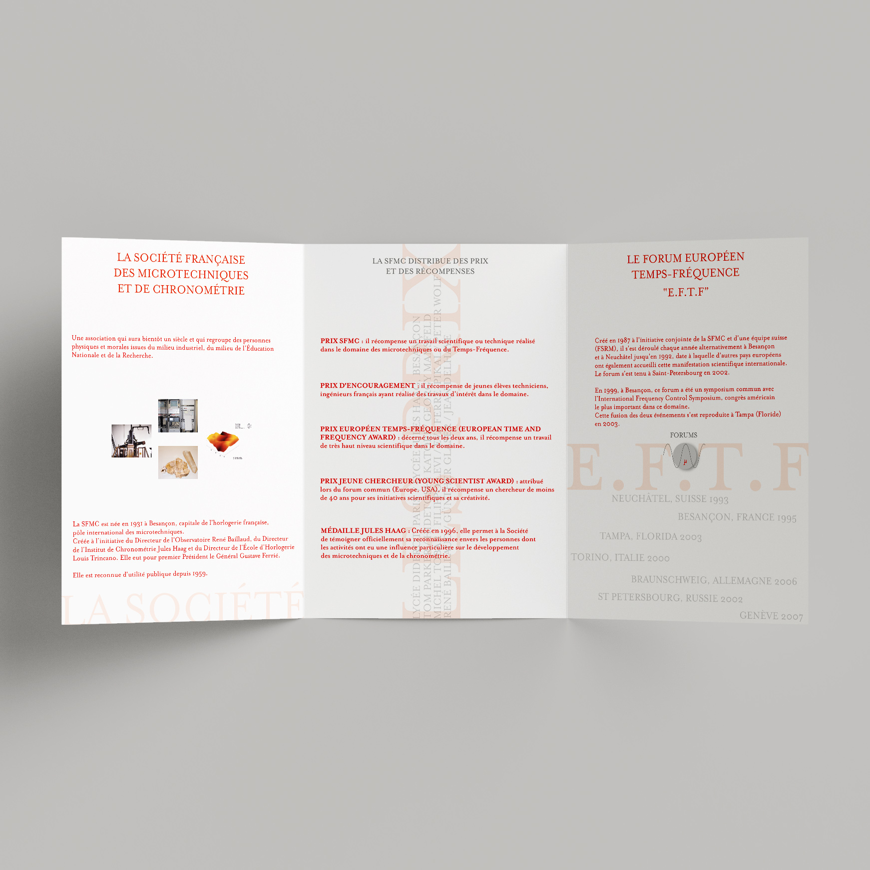 Plaquette de promotion