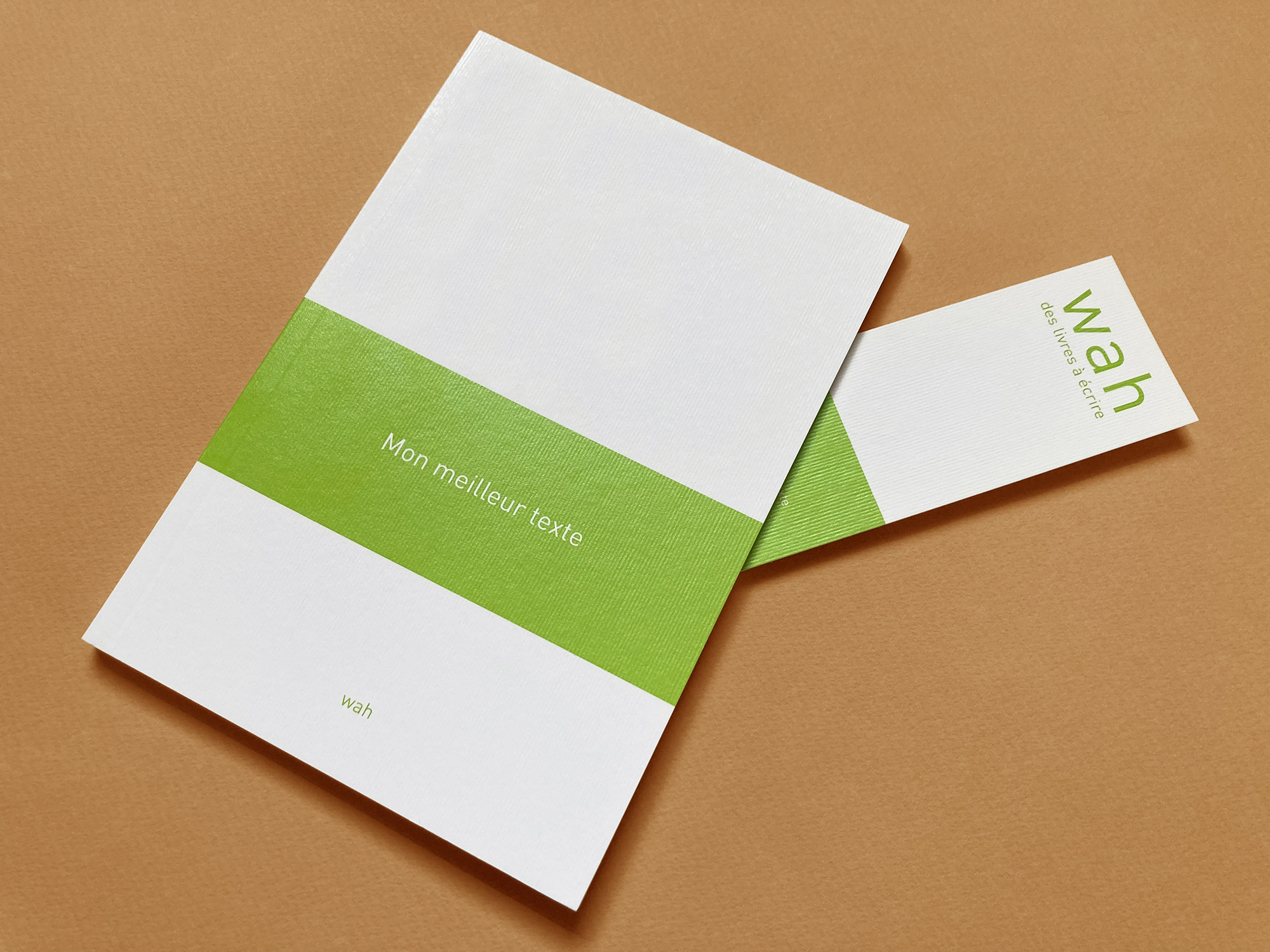 Couverture et dos Mon meilleur texte, dtail